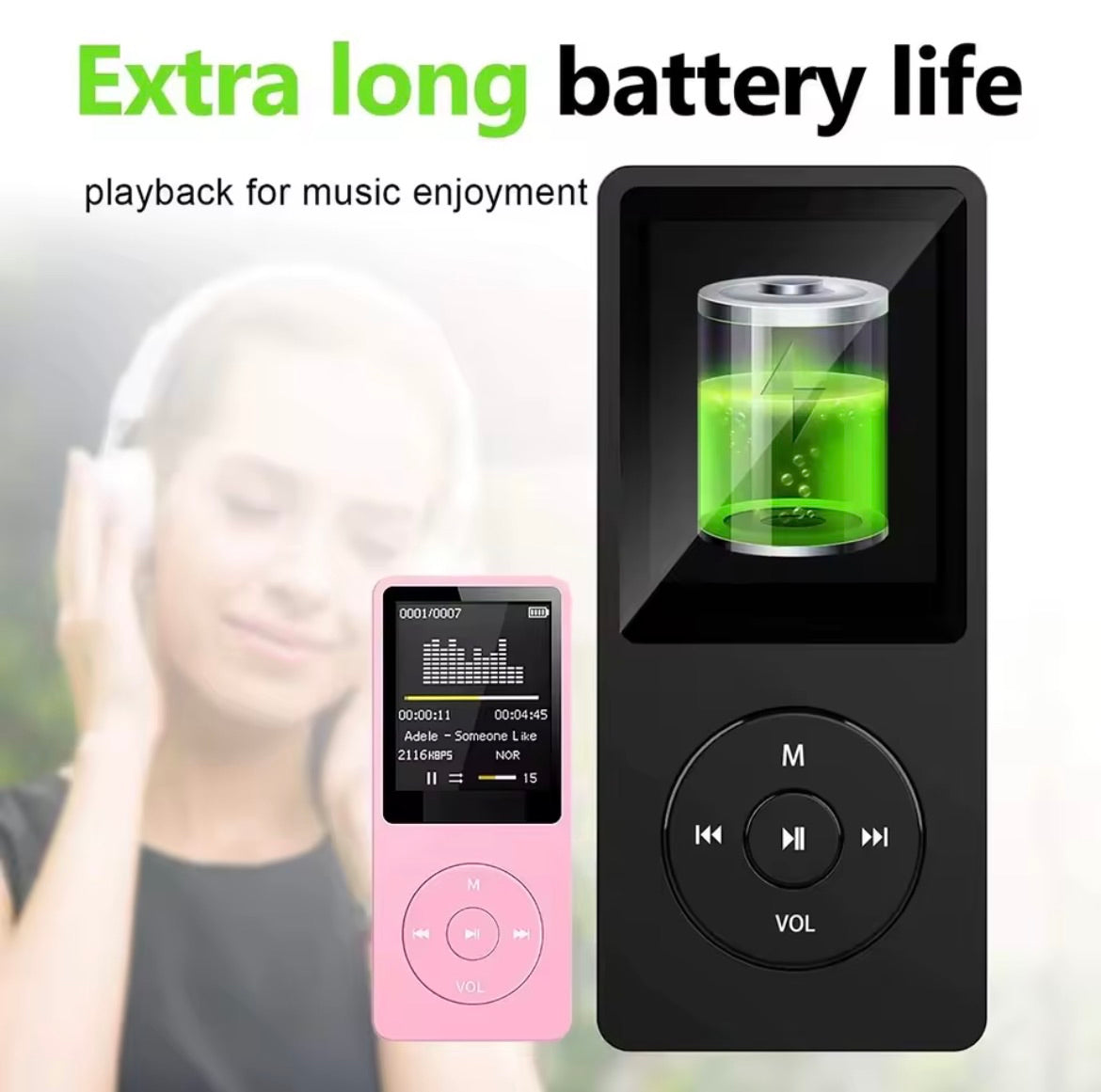 +Extra Battery Life